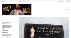 Desktop Screenshot of feastofmercy.net
